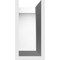Ekena Millwork Standard Huntington Architectural Grade PVC Rafter Tail, 4"W X 8"H X 42"L RFTP04X08X42HUN - alternate 2
